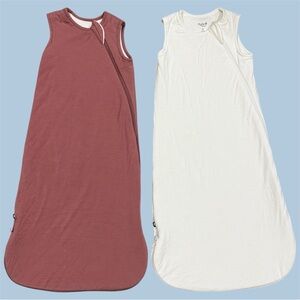 Kyte Baby Bamboo Sleep Bag Bundle Size Small 1.0 TOG Taro Cloud Sleep Sack 2pk